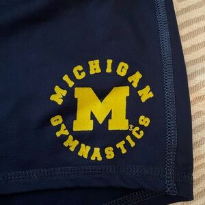 University of Michigan cartwheel shorts